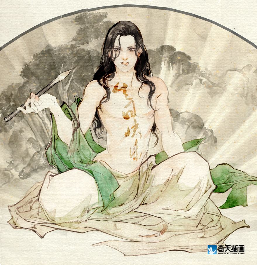 奇天插画学校蟲子贺图