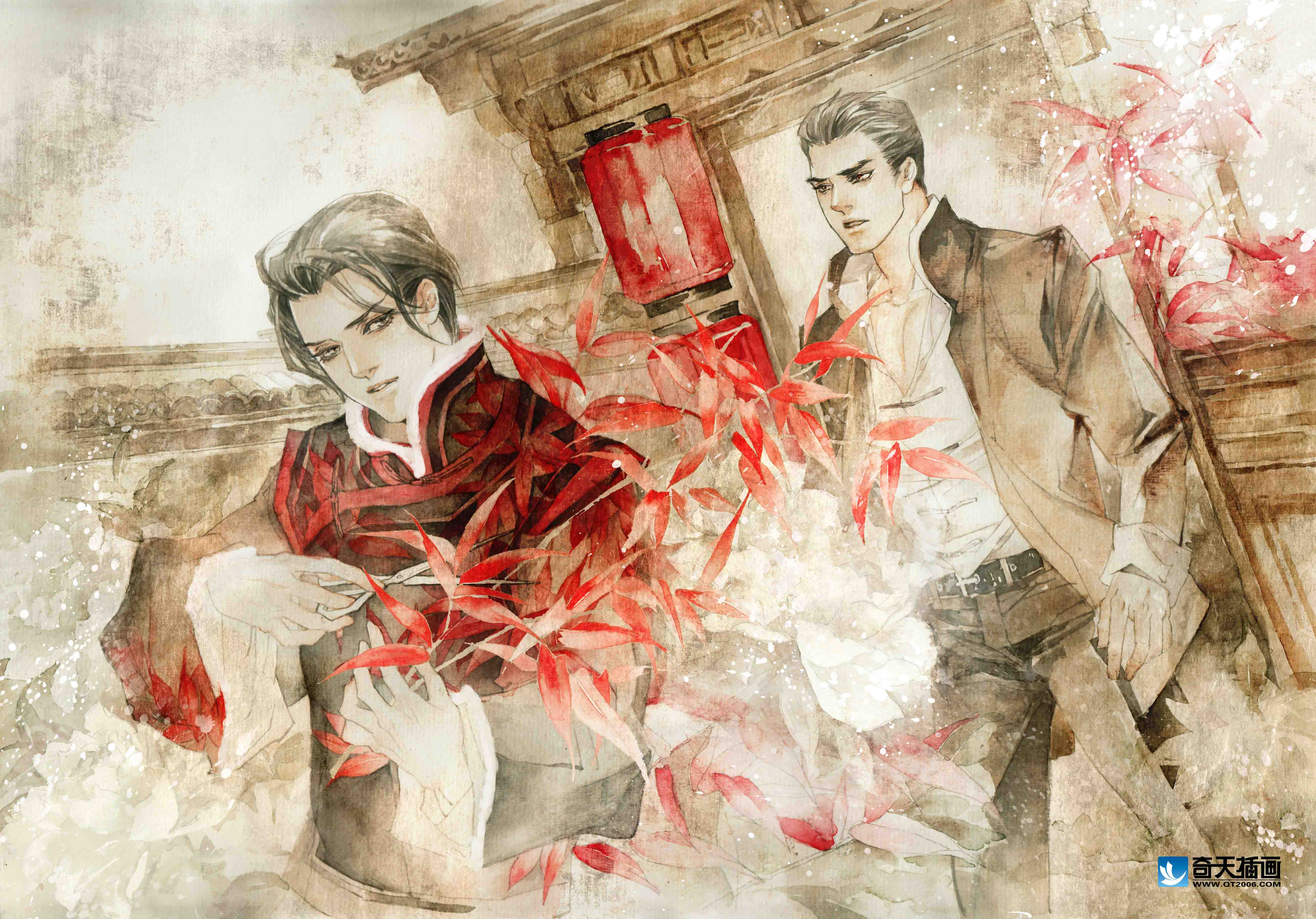 奇天插画学校老九门