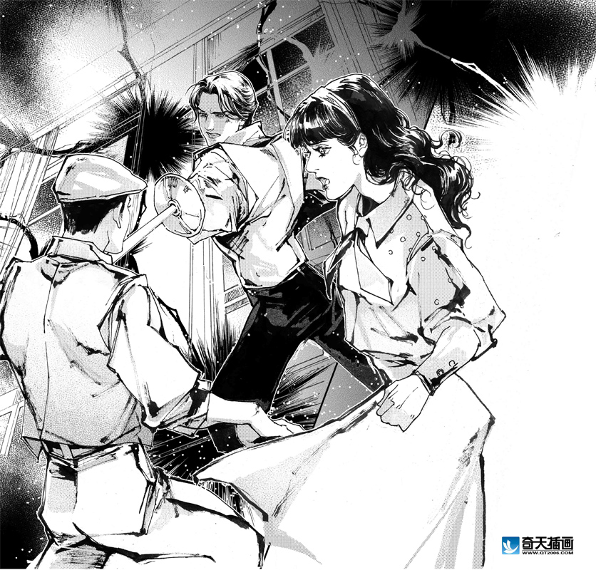 奇天插画学校海上花2